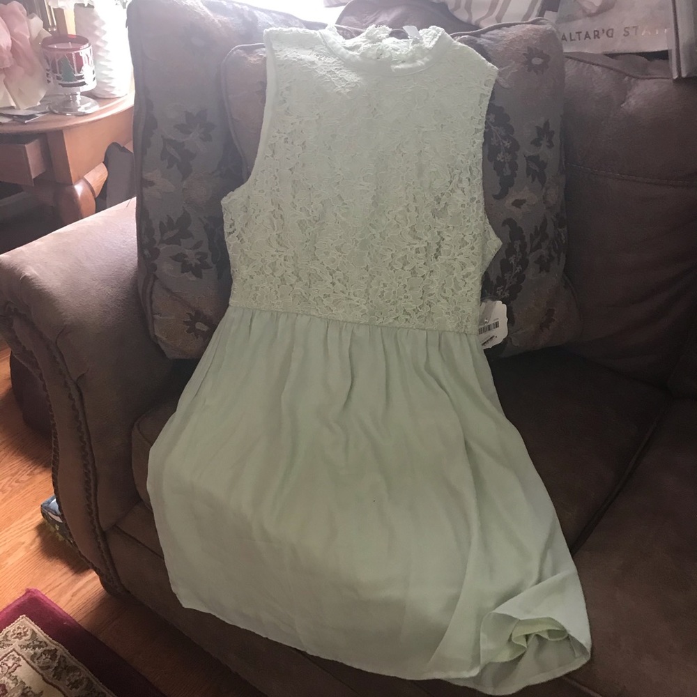 Altar’d state NWT mint green dress, size small